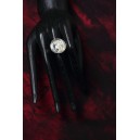 Bague ronde argent