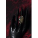 Bague ovale GM bronze