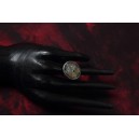 Bague ovale argent